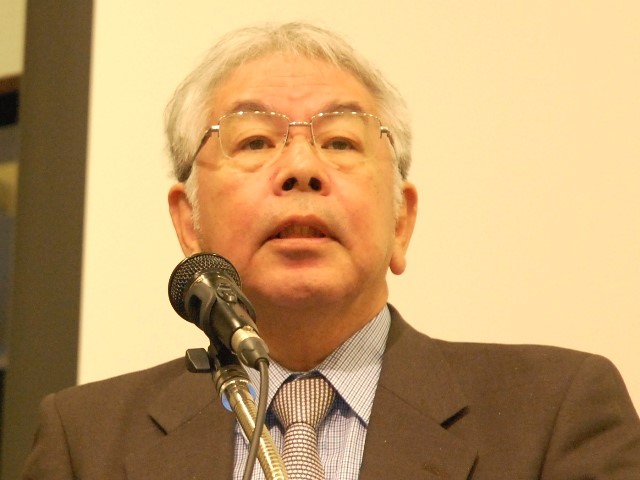 当社セミナー講演する日本海ヘルスケアネット代表理事の栗谷義樹氏