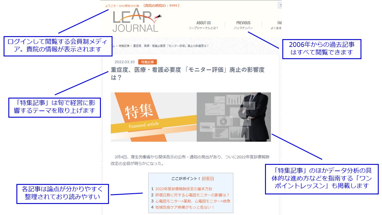 LEAP JOURNAL　TOPページ