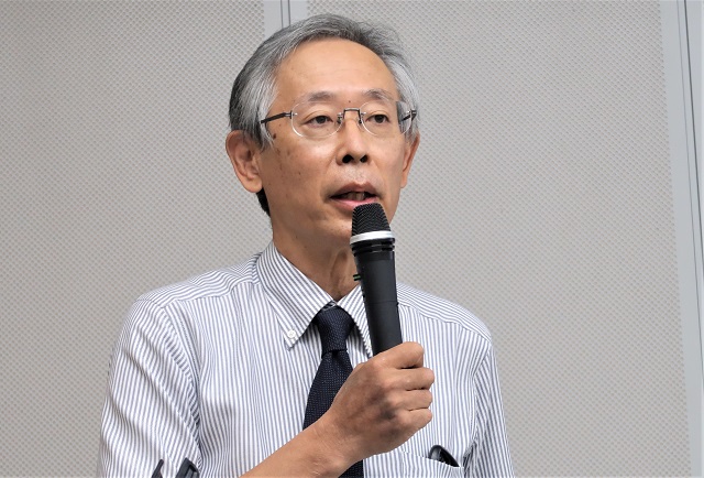 事例紹介した岸田健氏（神奈川県立がんセンター副院長）