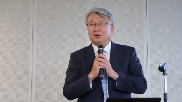 CQI世話人の山本一仁氏（愛知県がんセンター病院長）