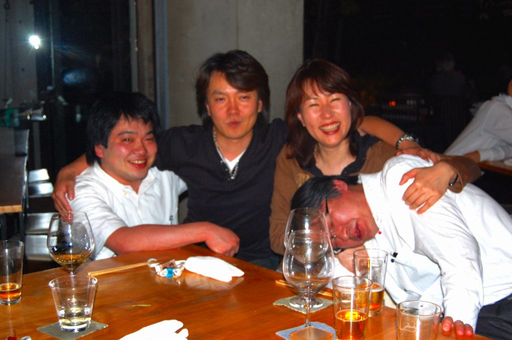 椛島さんを囲んで…