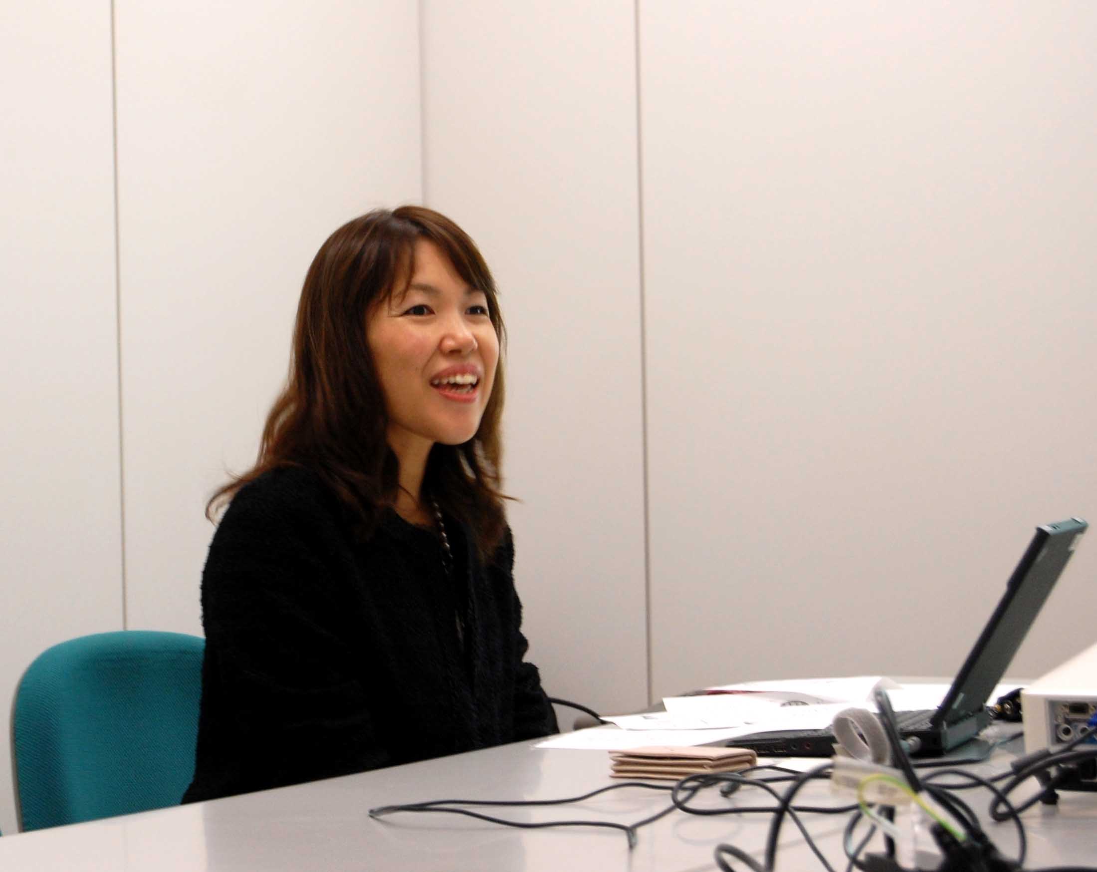 いつも笑顔が素敵な秋吉さん